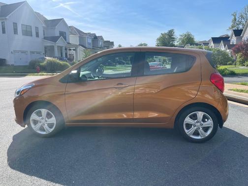 Orange 2020 Chevrolet Spark LS