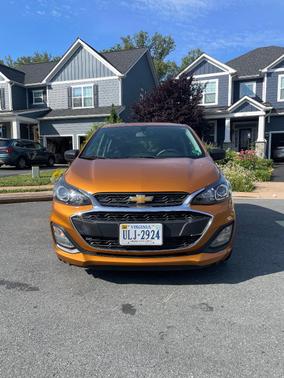 Orange 2020 Chevrolet Spark LS