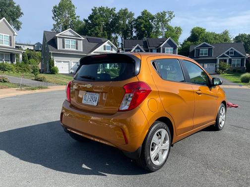 Orange 2020 Chevrolet Spark LS
