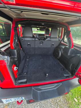 Red 2019 Jeep Wrangler Unlimited Rubicon