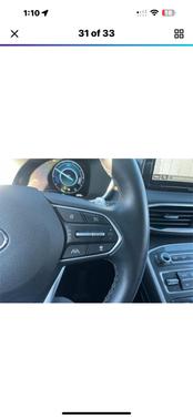 Black 2023 Hyundai SANTA FE HEV Limited