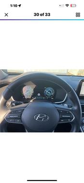 Black 2023 Hyundai SANTA FE HEV Limited