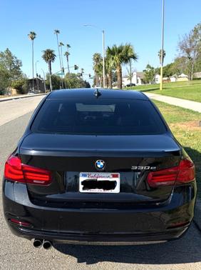 Black 2018 BMW 330e iPerformance