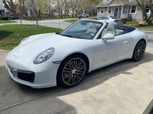 White 2019 Porsche 911 911 Carrera S Cabriolet