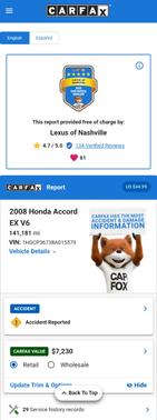 2008 Honda Accord EX