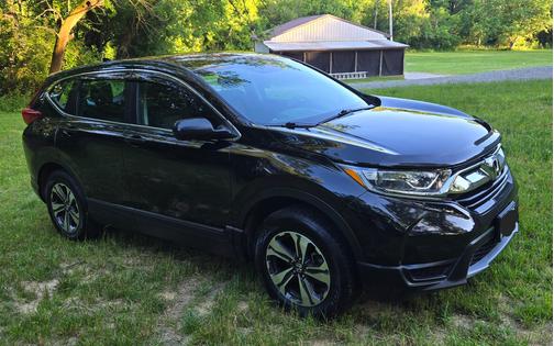 Black 2017 Honda CR-V LX