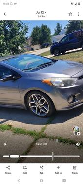 Silver 2016 Kia Forte Koup SX