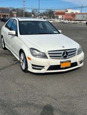 White 2012 Mercedes-Benz C-Class C 300 4MATIC Luxury