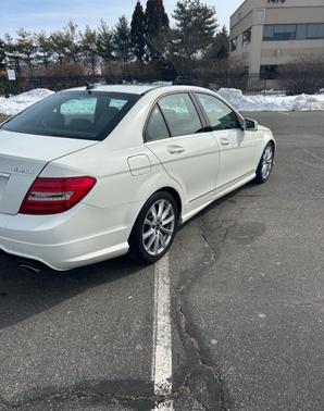 White 2012 Mercedes-Benz C-Class C 300 4MATIC Luxury
