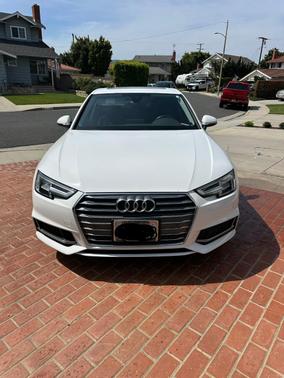 White 2019 Audi A4 Premium Plus