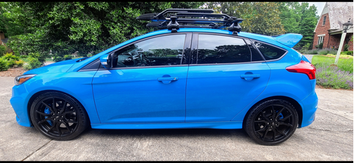 Blue 2016 Ford Focus RS Base