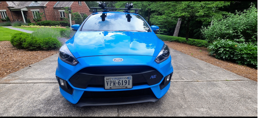 Blue 2016 Ford Focus RS Base