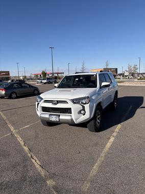 White 2020 Toyota 4Runner TRD Off Road Premium