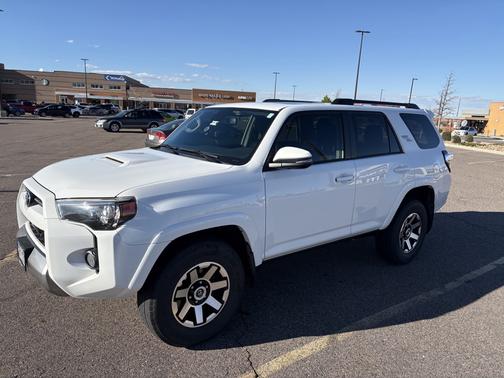 White 2020 Toyota 4Runner TRD Off Road Premium