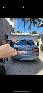 Gray 2022 Honda Accord Hybrid Touring