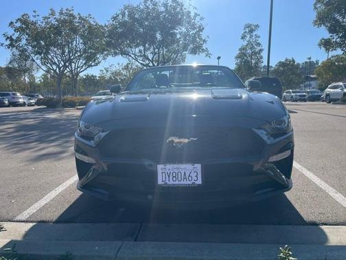 Black 2023 Ford Mustang EcoBoost Premium
