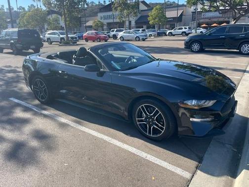 Black 2023 Ford Mustang EcoBoost Premium