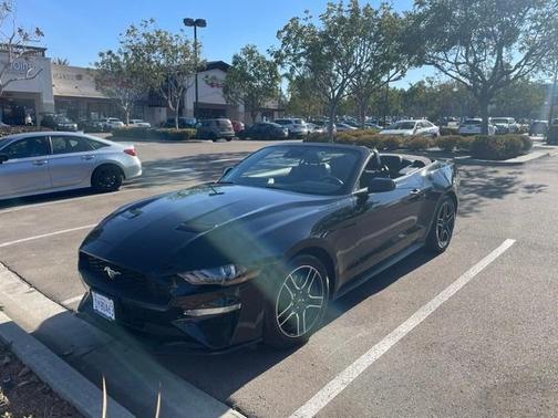 Black 2023 Ford Mustang EcoBoost Premium