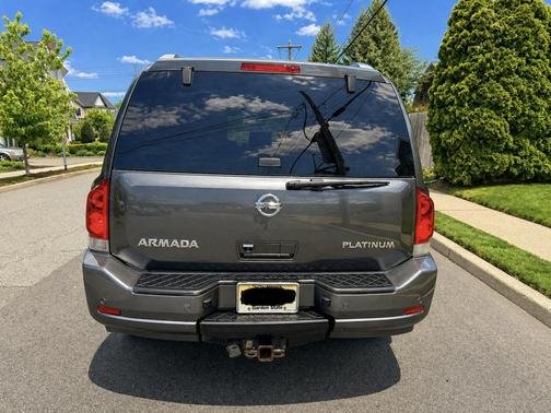 Gray 2010 Nissan Armada Platinum
