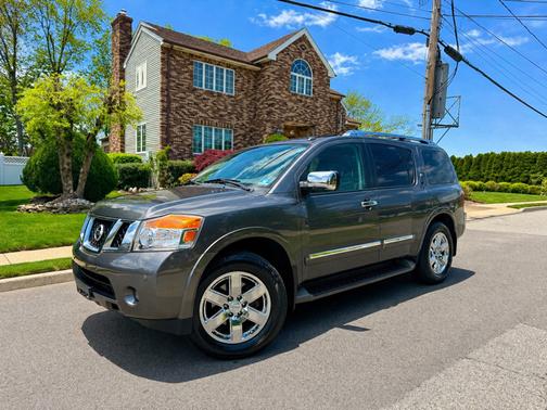 Black 2010 Nissan Armada Platinum