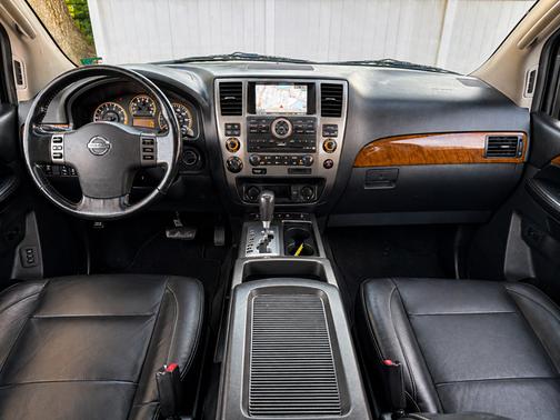 Black 2010 Nissan Armada Platinum