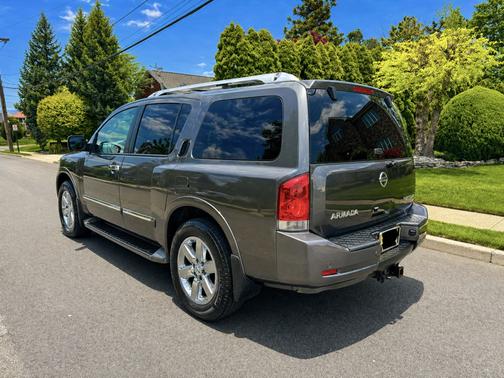 Gray 2010 Nissan Armada Platinum