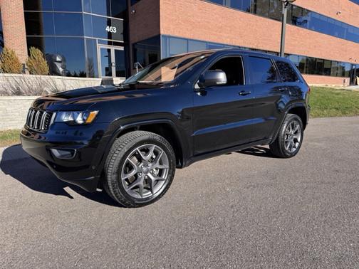 Black 2021 Jeep Grand Cherokee 80th Anniversary