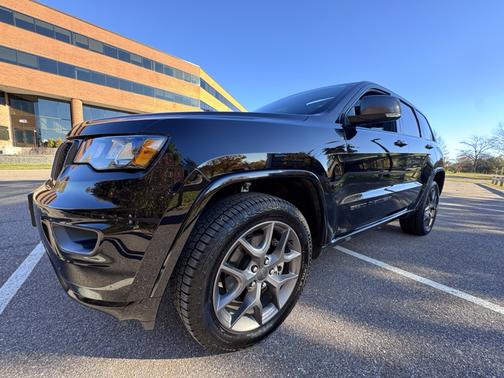 Black 2021 Jeep Grand Cherokee 80th Anniversary