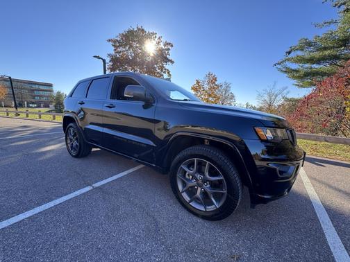 Black 2021 Jeep Grand Cherokee 80th Anniversary