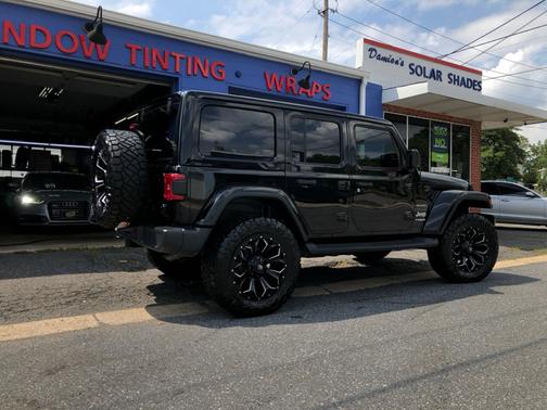 Black 2018 Jeep Wrangler Unlimited Sahara