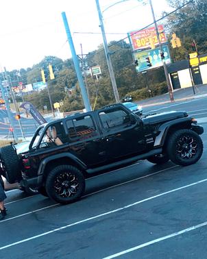 Black 2018 Jeep Wrangler Unlimited Sahara