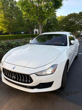 White 2018 Maserati Ghibli Base