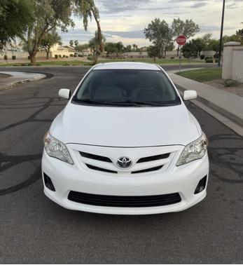 White 2011 Toyota Corolla LE