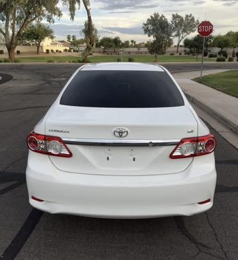 White 2011 Toyota Corolla LE