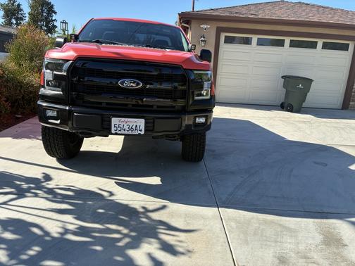 Orange 2016 Ford F-150 XL