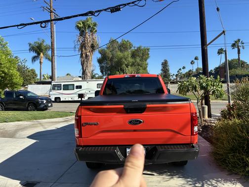 Orange 2016 Ford F-150 XL
