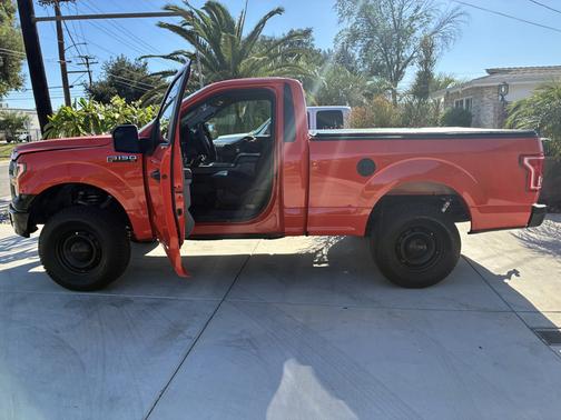 Orange 2016 Ford F-150 XL