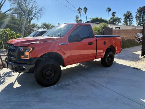 Orange 2016 Ford F-150 XL