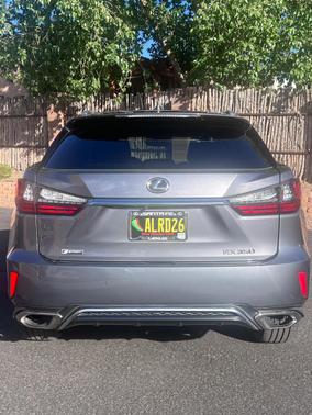 Gray 2017 Lexus RX 350 F Sport