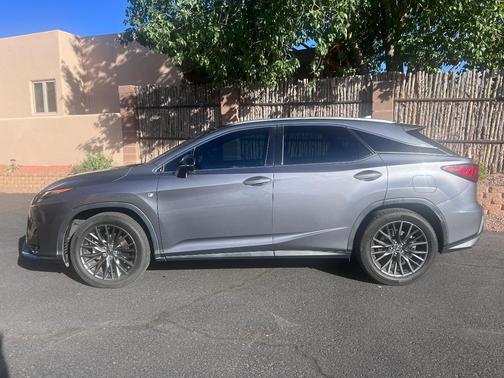 Gray 2017 Lexus RX 350 F Sport