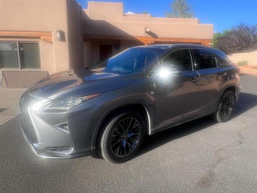 Gray 2017 Lexus RX 350 F Sport