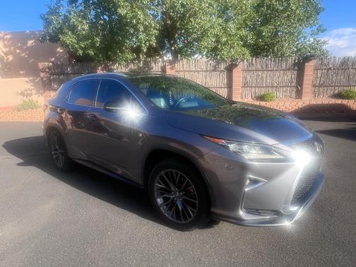 Gray 2017 Lexus RX 350 F Sport