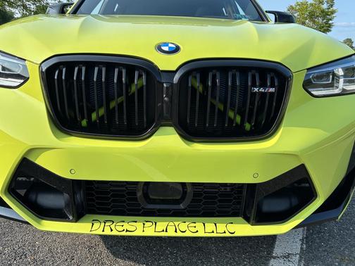 Yellow 2022 BMW X4 M AWD