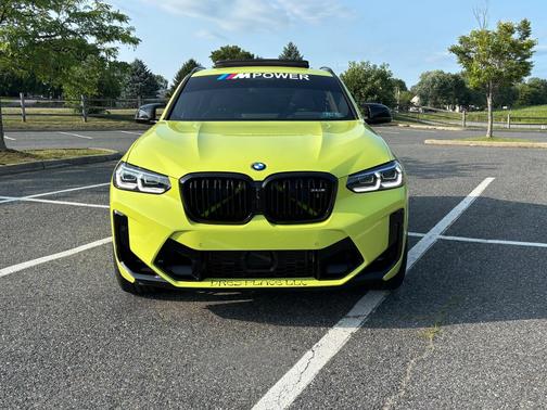 Yellow 2022 BMW X4 M AWD