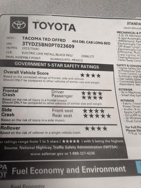 2023 Toyota Tacoma TRD Off Road