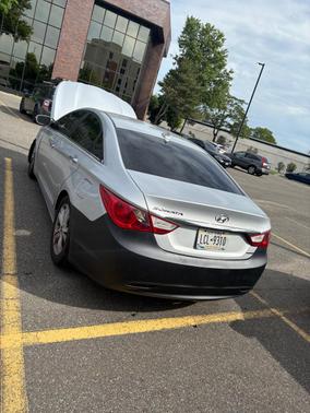 Silver 2011 Hyundai SONATA Limited