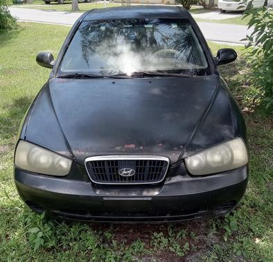 Black 2002 Hyundai ELANTRA GLS