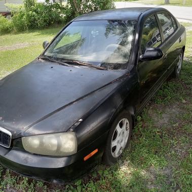Black 2002 Hyundai ELANTRA GLS