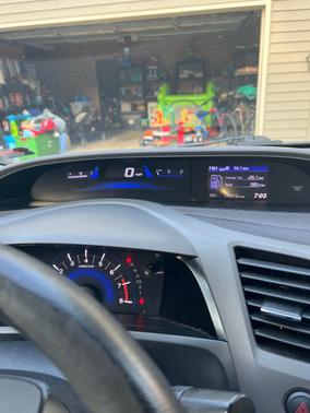 Silver 2012 Honda Civic EX