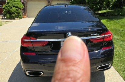 Black 2017 BMW 740e xDrive iPerformance